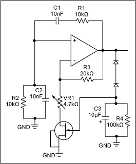 Analysis Of A Digitally Controlled Wien Bridge Oscillator